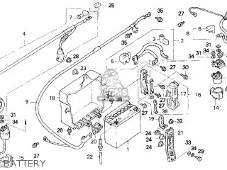 Honda GL1500SE GOLDWING 1999 (X) USA CALIFORNIA parts lists and schematics