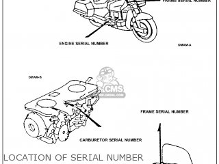 Honda GL1500SE GOLDWING 1999 (X) USA CALIFORNIA parts lists and schematics
