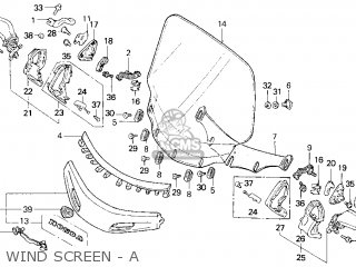 Honda GL1500SE GOLDWING 1999 (X) USA CALIFORNIA parts lists and schematics