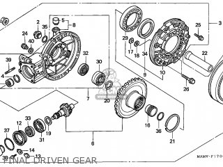 Honda GL1500SE GOLDWING SPECIAL EDITION 1999 (X) ENGLAND / MKH parts