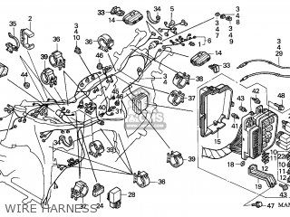 Honda GL1500SE GOLDWING SPECIAL EDITION 1999 (X) ENGLAND / MKH parts