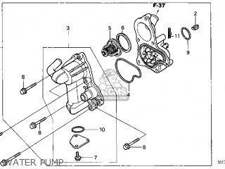 Honda GL1800 GOLDWING 2002 (2) USA parts lists and schematics