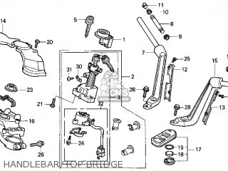 Honda GL1800 GOLDWING 2004 (4) USA parts lists and schematics