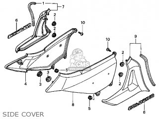 Honda GL1800 GOLDWING 2004 (4) USA parts lists and schematics