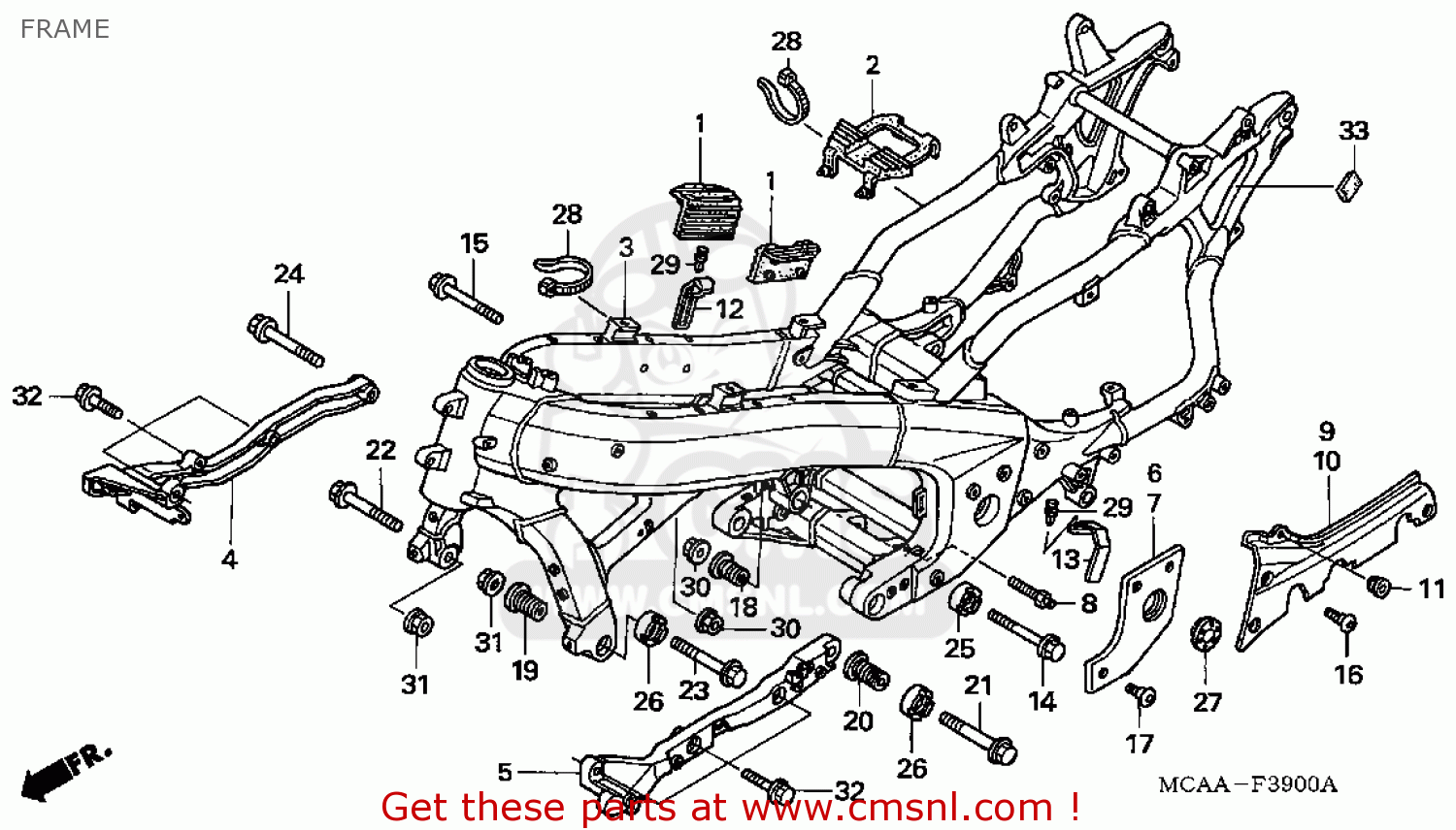 Honda GL1800 GOLDWING 2005 (5) USA parts lists and schematics