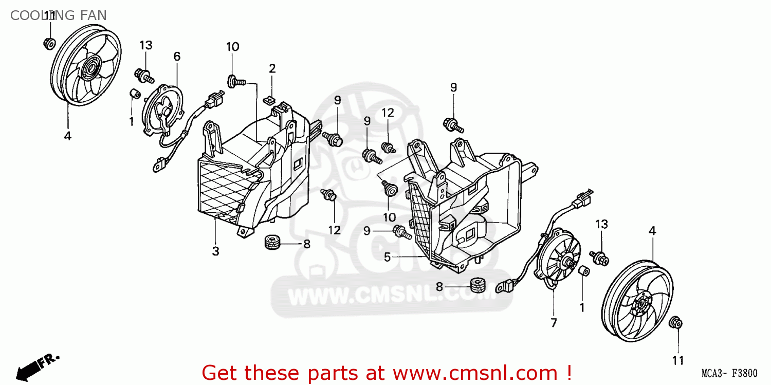 honda goldwing cooling system
