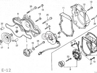 Honda GL400 WING JAPAN parts lists and schematics