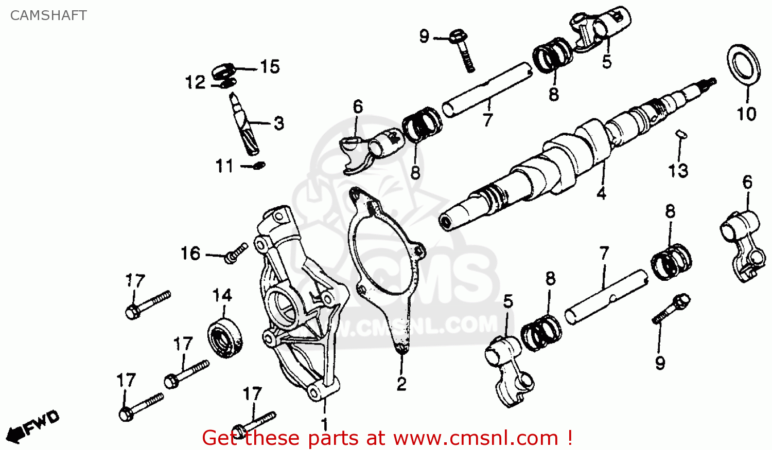 Honda Honda GL500 SILVERWING 1981 (B) USA parts lists and schematics