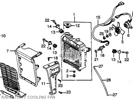 Honda GL650 SILVERWING 1983 (D) USA parts lists and schematics