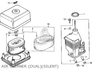 AIR CLEANER (DUAL)(SILENT)