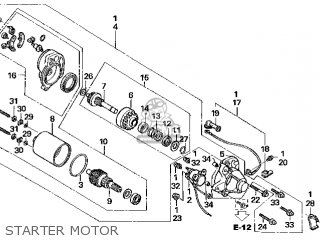 Honda GX200\SXE4\14ZK0402 parts lists and schematics