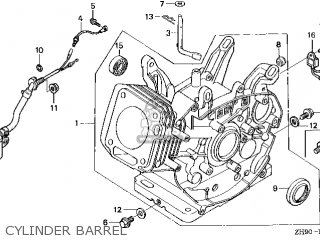 Honda GX270\VSD7\14ZH90E9 parts lists and schematics