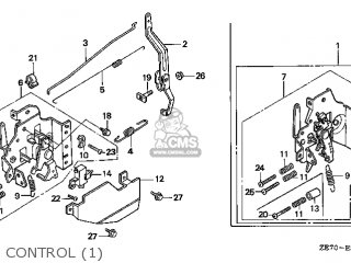 Honda GXV160\SFCA\14ZE70E8 parts lists and schematics