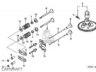 Honda GXV340\DN4\10ZE901 parts lists and schematics