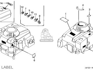 Honda GXV390\DN4\10ZF502 parts lists and schematics