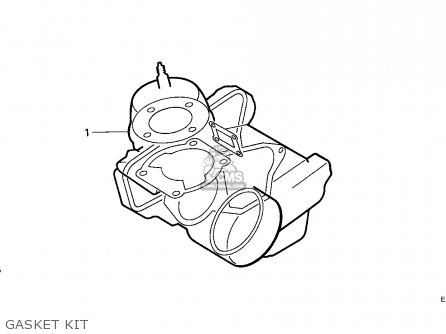 GASKET KIT - H100S 1988 (J) ENGLAND