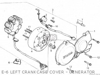 Honda MBX125F 1985 (F) parts lists and schematics