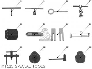 Honda Mt125 Special Tools Parts Lists And Schematics