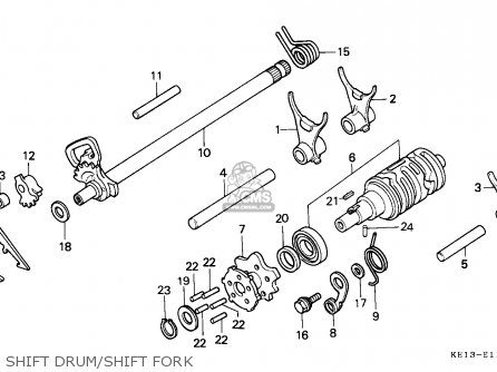 Honda MTX125RW 1983 (D) BELGIUM parts lists and schematics