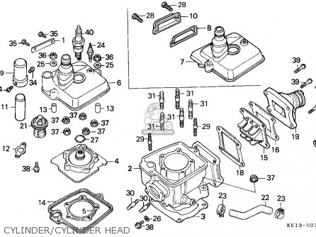 Honda MTX125RW 1983 (D) SWITZERLAND parts lists and schematics