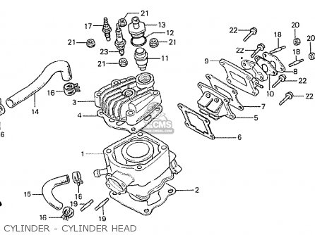 CYLINDER - CYLINDER HEAD - MTX50RSF BELGIUM