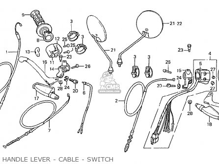 Honda MTX50S 1984 (E) GERMANY parts lists and schematics