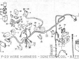 Honda MTX80RS 1984 (E) parts lists and schematics