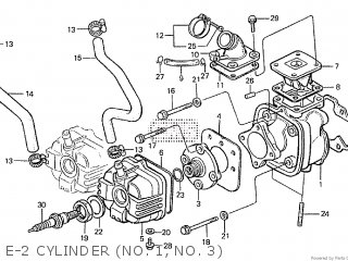 Honda MVX250F 1983 (D) parts lists and schematics