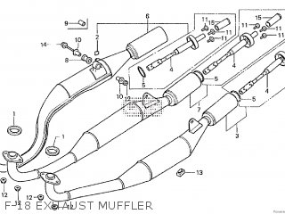 Honda MVX250F 1983 (D) パーツリストと回路図