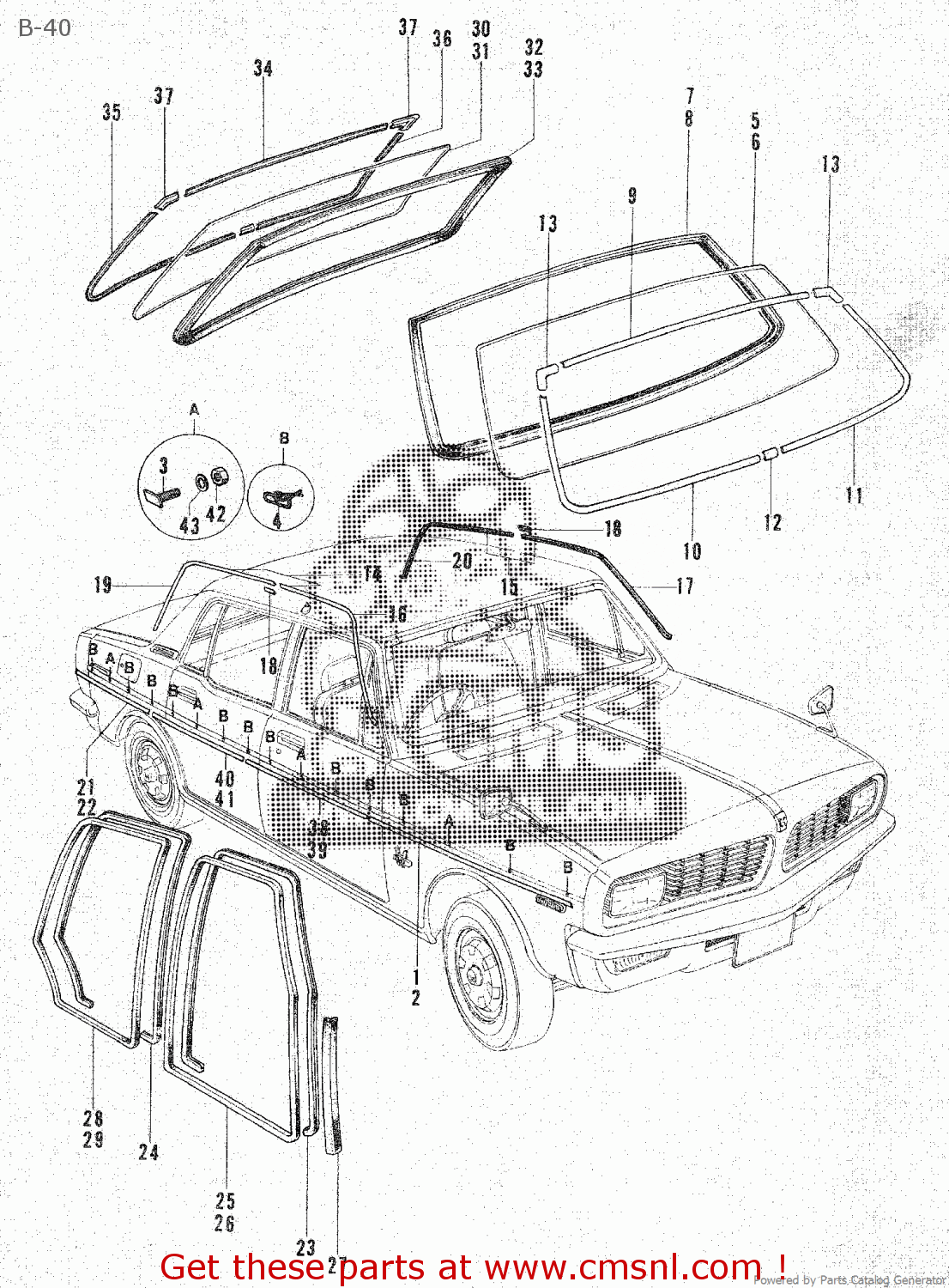 Honda N1300 1969 JDM 77 parts lists and schematics