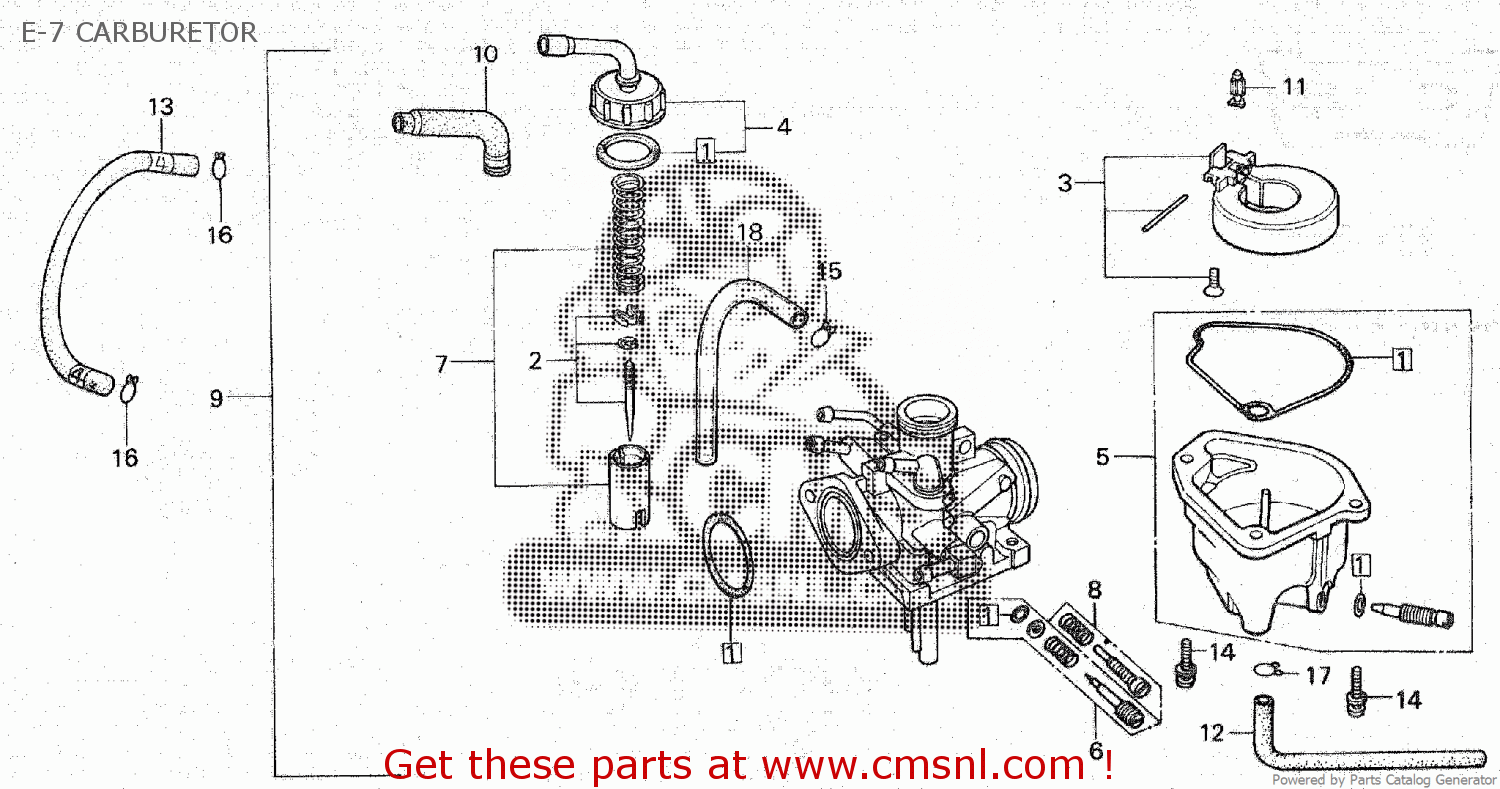 1980 honda express nc50 carburetor