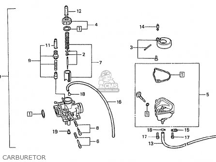 Honda NCZ50 MOTOCOMPO 1981 (B) AUSTRALIA parts lists and