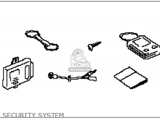 SECURITY SYSTEM - NES125 2000 (Y) ENGLAND MKH
