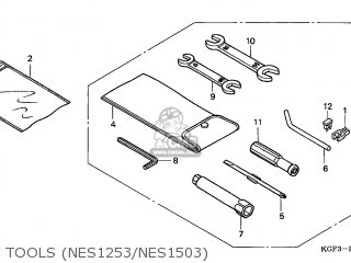 Honda NES125 2003 (3) ENGLAND MKH TWO parts lists and schematics