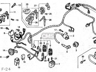 Honda NH100 LEAD 100 1999 (X) JAPAN JF06-110 (JDM) parts lists and ...