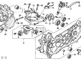 Honda lead af48 редуктор