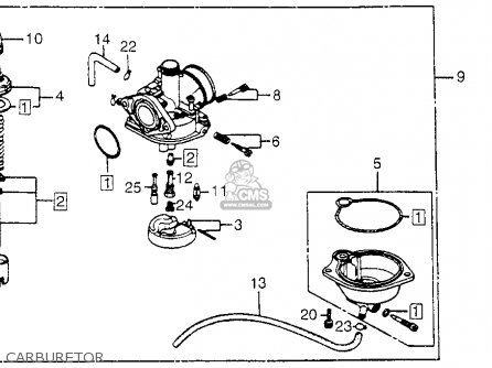 chart gasket e table schematics USA 80 1983 and (D) NH80MD Honda parts AERO lists