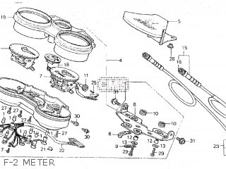 Honda NS125R 1987 (H) parts lists and schematics