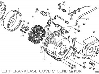 Honda NSR125R 2001 (1) ENGLAND EUROPEAN DIRECT SALES parts lists and