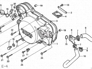 Honda NSR250R 1986 (G) JAPAN MC16-100 parts lists and schematics