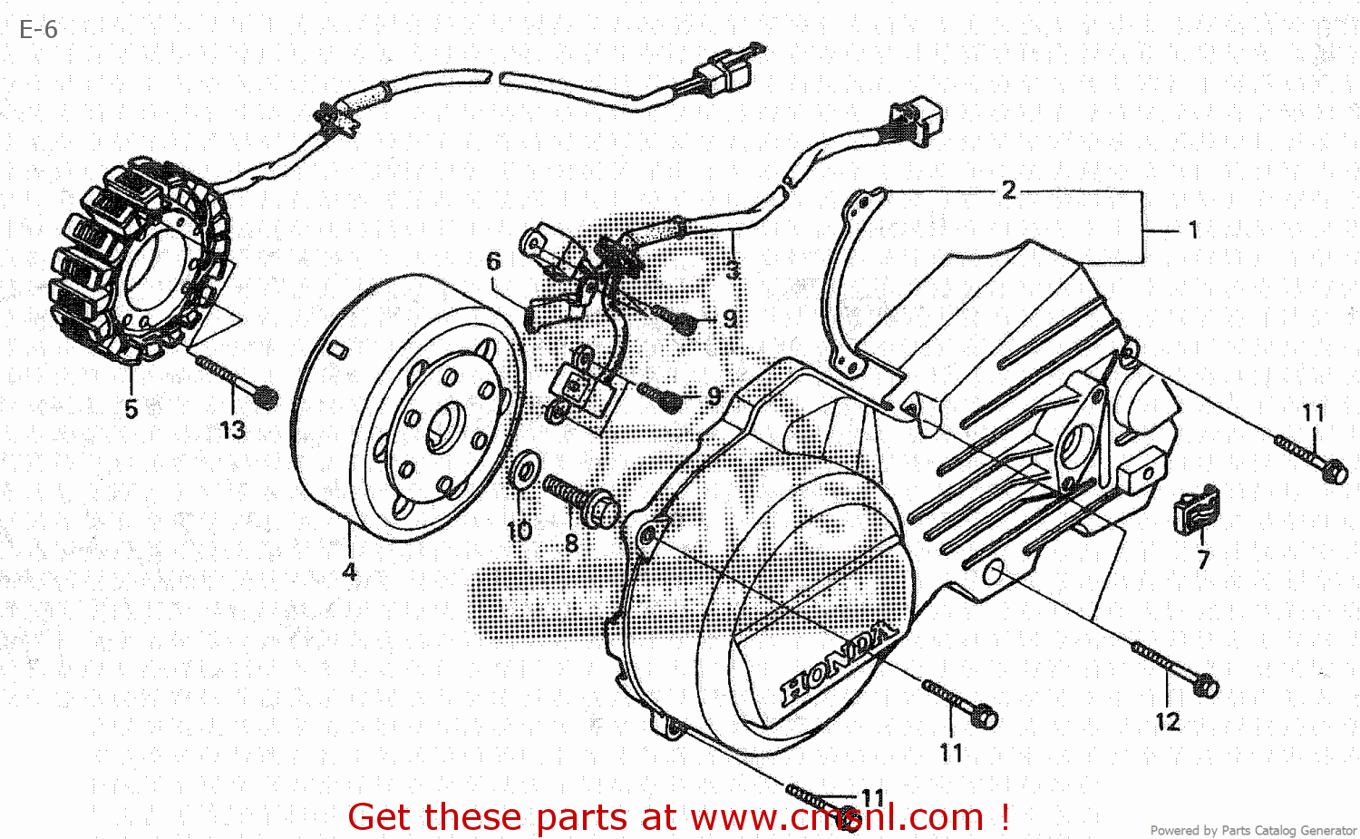 Honda NSR250R3 1994 (R) JAPAN MC28100 E6 buy E6 spares online