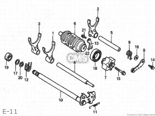 Honda NSR250R3 1994 (R) JAPAN MC28-100 parts lists and