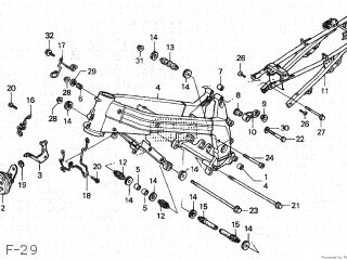 Honda NSR250R3 1994 (R) JAPAN MC28-100 parts lists and