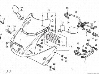 Honda NSR250R3 1994 (R) JAPAN MC28-100 parts lists and