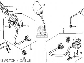 Honda NSS250 2001 (1) USA parts lists and schematics
