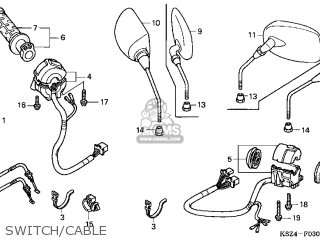 Honda NSS250 2006 (6) USA parts lists and schematics