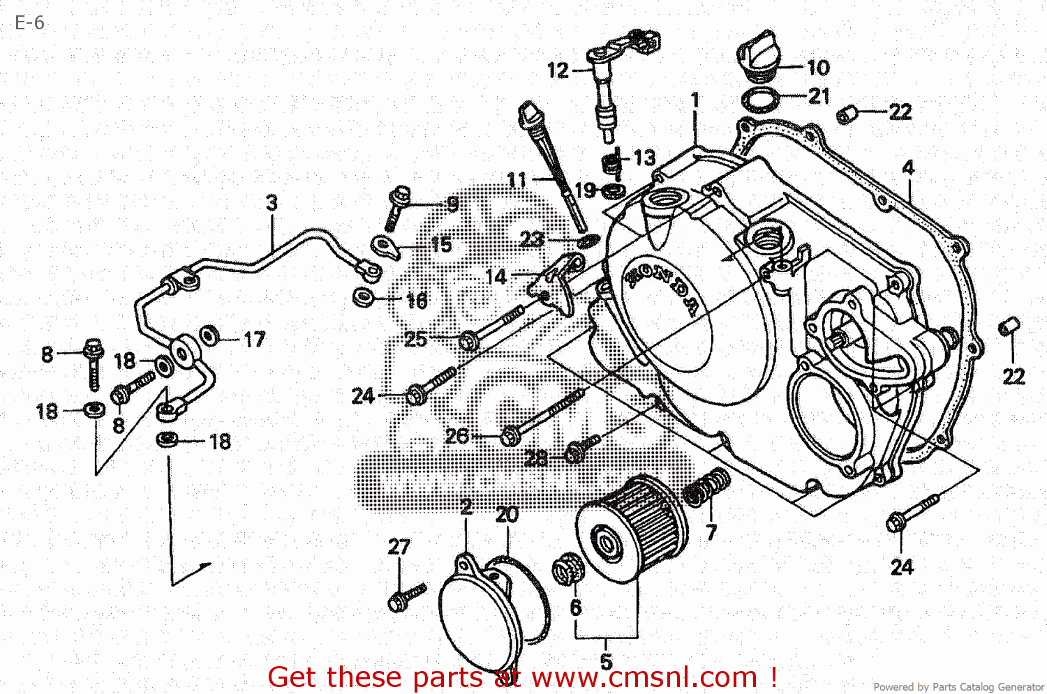 Honda nx250 двигатель