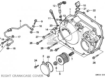 Honda NX250 DOMINATOR 1990 (L) GERMANY parts lists and schematics