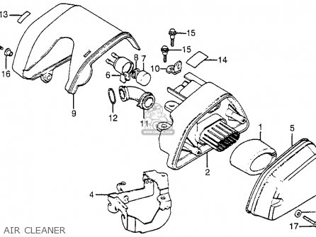 Honda NX50M EXPRESS SR 1981 (B) USA parts lists and schematics