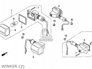 Honda NX650 DOMINATOR 1996 (T) AUSTRALIA parts lists and schematics